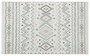 Conceptum Alfombra Ecológica Beige, Azul y Visón 80 x 300 cm
